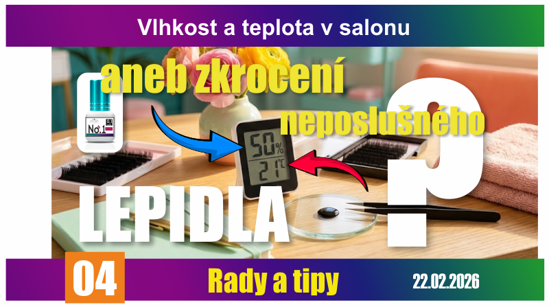 RADY A TIPY - blog č. 4/2026 - Teplota a vlhkost v salonu