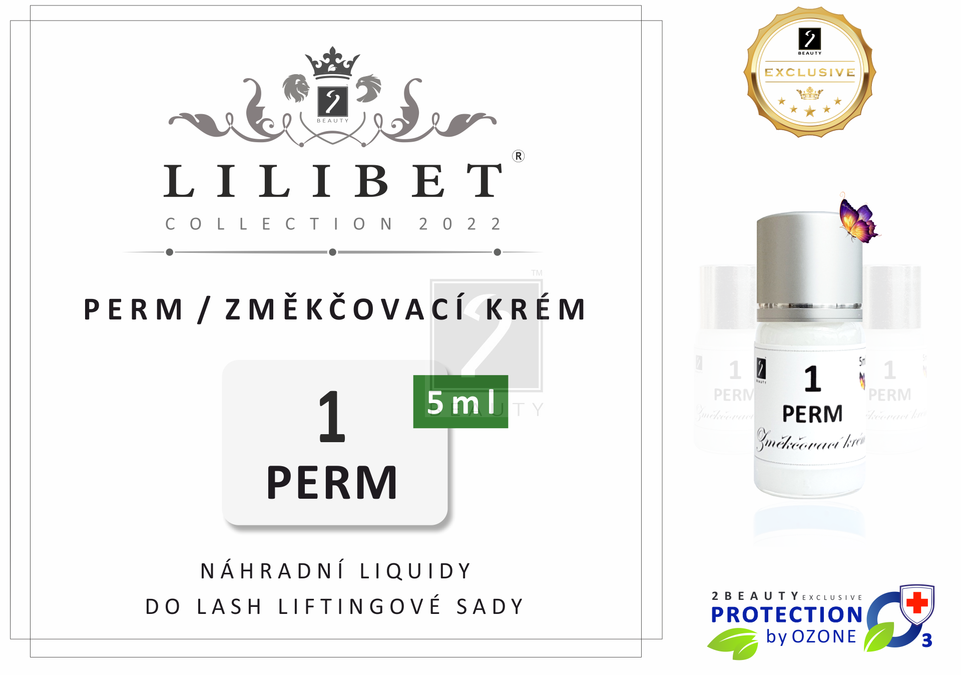 Změkčovací krém / Perm - LASH LIFTING Lilibet Collection 2022