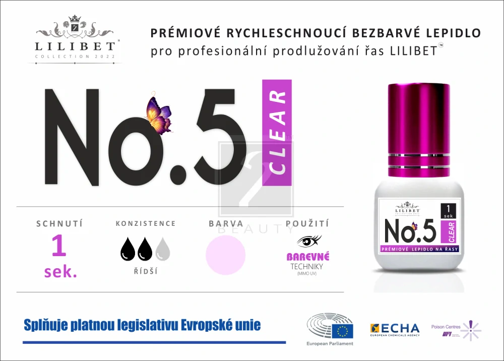 Akční prémiový set - lepidlo No.5 Clear + G-Primer Lilibet