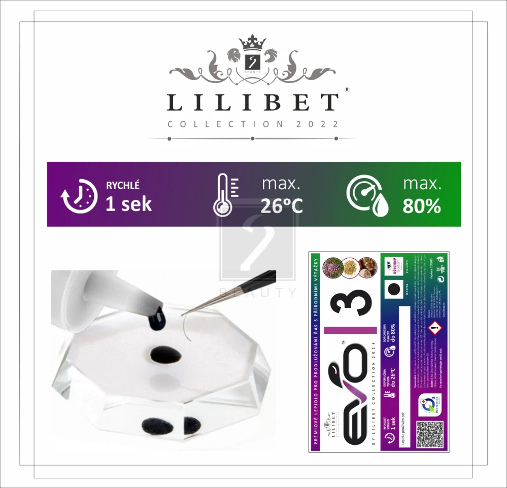 Lilibet EVO3 - prémiové Low-Fume lepidlo se sníženými výpary a s přírodními výtažky