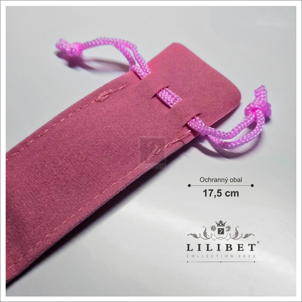 Aplikační pinzeta na prodlužování řas - krátká, Lilibet Tweezers Collection