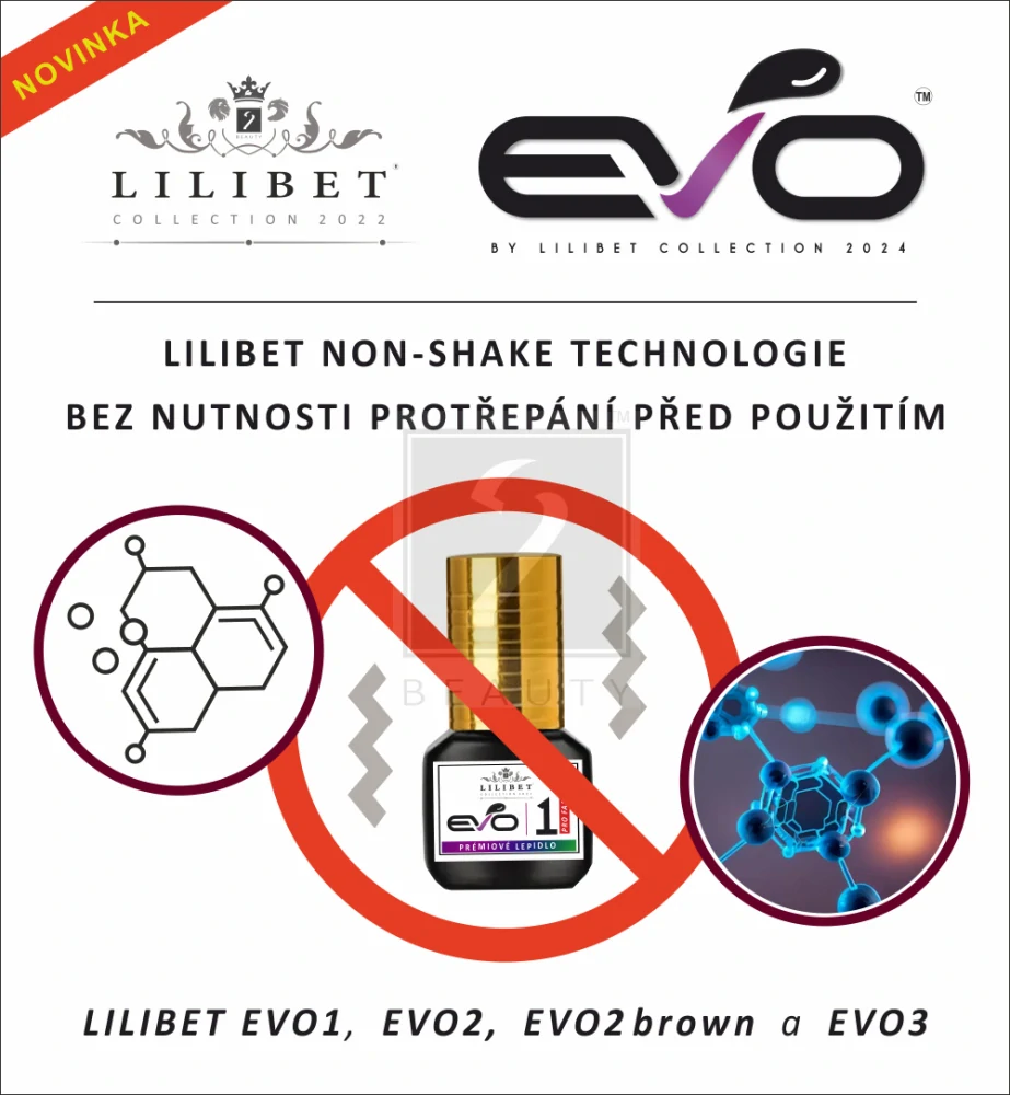 Lilibet EVO3 - prémiové Low-Fume lepidlo se sníženými výpary a s přírodními výtažky