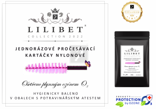 Jednorázové pročesávací kartáčky nylonové, kolekce Lilibet Collection 2022