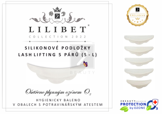 Silikonové podložky pro Lash Lifting, transparentní