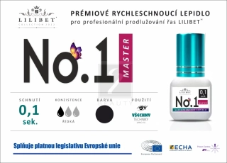 Lilibet No.1 Master - superprémiové lepidlo pro prodlužování řas