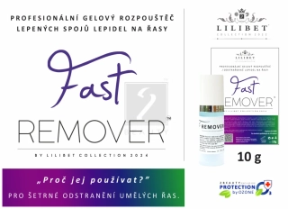 F-REMOVER Lilibet Collection 2022 - prémiový odstraňovač lepených spojů umělých řas