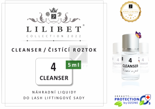 Čistící roztok / Cleanser - LASH LIFTING Lilibet Collection 2022