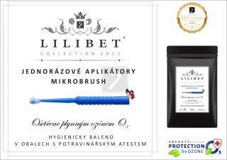 Jednorázové aplikátory MikroBrush, kolekce Lilibet Collection 2022
