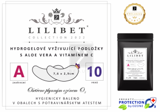 A10 - Prémiové hydrogelové vyživující podložky "zakřivení A" Lilibet Collection 2022