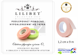 Podlepovací hypoalergenní HQ páska, více barev