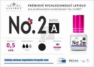 Lilibet No.2 mod. A - prémiové lepidlo pro prodlužování řas