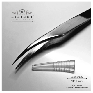 Separační pinzeta na prodlužování řas, Lilibet Tweezers Collection