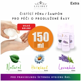 Čistící šampón / pěna Lilibet, velké balení 150ml