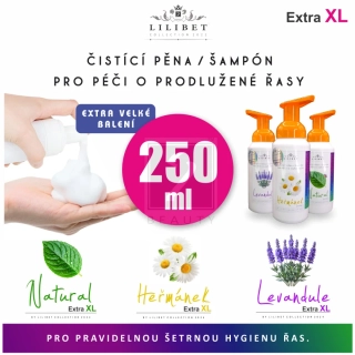 Čistící šampón / pěna Lilibet, extra velké balení 250ml