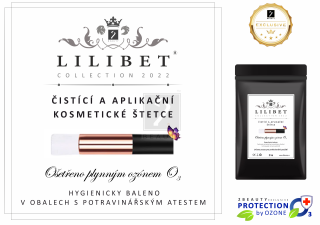 Čistící a aplikační štětečky, kolekce Lilibet Collection 2022